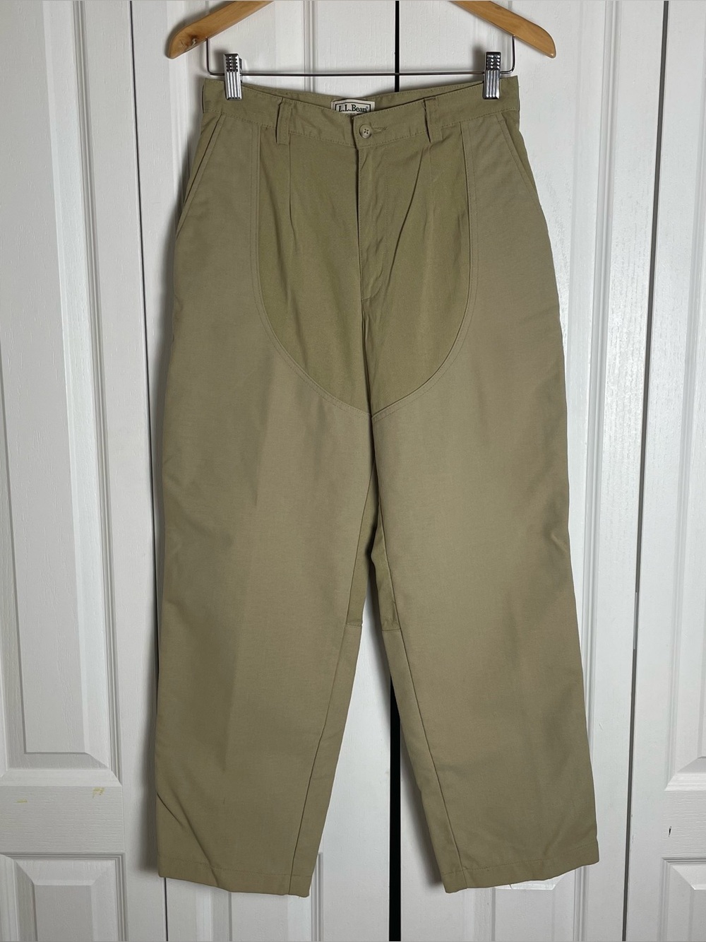 VTG LL Bean Pants Women’s 8 Petite Tan Riding Equestrian Horse Field Hunting USA